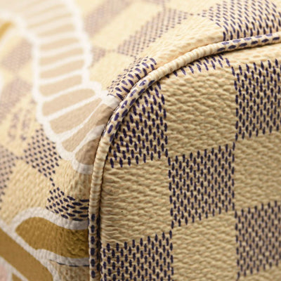 LOUIS VUITTON Damier Azur Nautical Neverfull MM