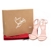 NEW Christian Louboutin So Me Ankle Strap Sandal Rosy Pink EU 38 Pumps