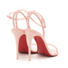 NEW Christian Louboutin So Me Ankle Strap Sandal Rosy Pink EU 38 Pumps