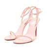 NEW Christian Louboutin So Me Ankle Strap Sandal Rosy Pink EU 38 Pumps