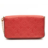 LOUIS VUITTON Empreinte Pochette Felicie Chain Wallet Cherry