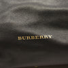 Pre-Owned BURBERRY Calfskin House Check Medium Banner Tote Black