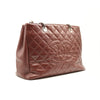 CHANEL Caviar Quilted Grand Shopping Tote GST Burgundy