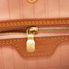 LOUIS VUITTON Damier Azur Neverfull MM Rose Ballerine USED FL3158