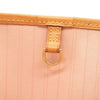 LOUIS VUITTON Damier Azur Neverfull MM Rose Ballerine USED FL3158