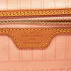 LOUIS VUITTON Damier Azur Neverfull MM Rose Ballerine USED FL3158