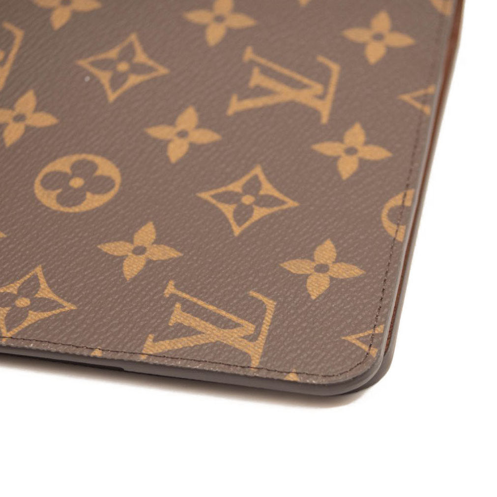 Louis Vuitton Monogram Large Desk Agenda Cover - Brown Tablet