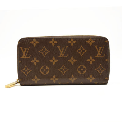 Louis Vuitton Monogram Zippy Wallet Fuchsia Pink Interior