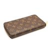 Louis Vuitton Monogram Zippy Wallet Fuchsia Pink Interior