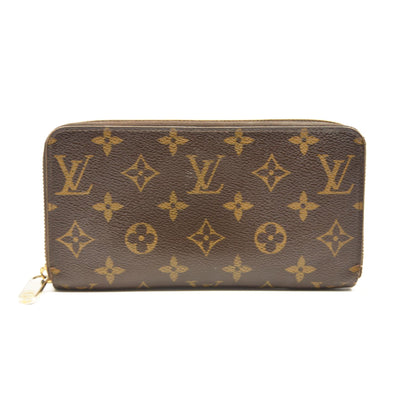 Louis Vuitton Monogram Zippy Wallet Brown Interior