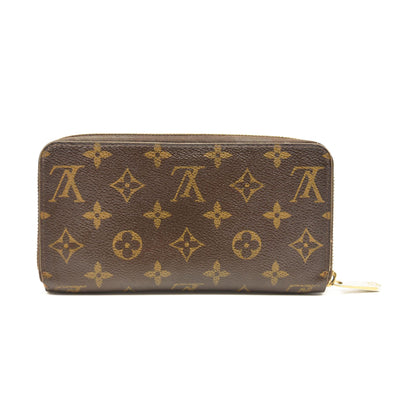 Louis Vuitton Monogram Zippy Wallet Brown Interior