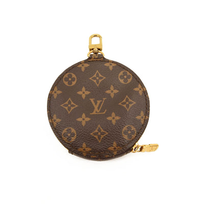 LOUIS VUITTON Monogram Neverfull BB Round Coin Purse