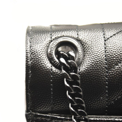 NEW Saint Laurent Large YSL Envelope Flap Shoulder Bag