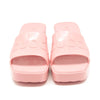 NEW Gucci Rubber Logo Platform Slide Sandal Pink EU 37