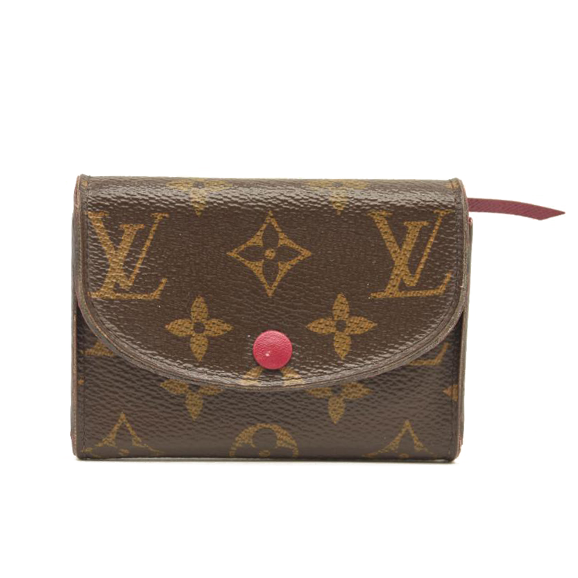 So is the Rosalie Coin purse now a golden button or leather still?  Confusing site images : r/Louisvuitton