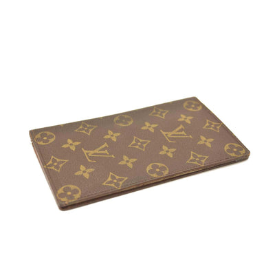 Louis Vuitton Monogram Porte Valeurs Checkbook Wallet