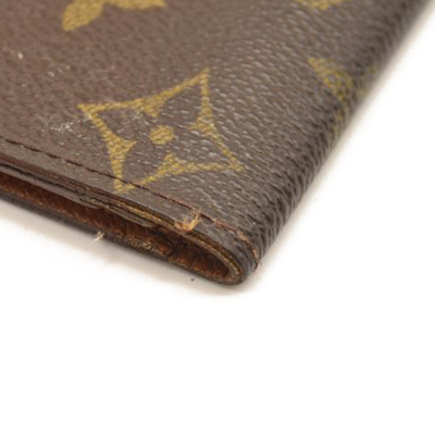 Louis Vuitton Monogram Porte Valeurs Checkbook Wallet