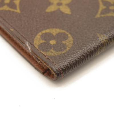 Louis Vuitton Monogram Porte Valeurs Checkbook Wallet