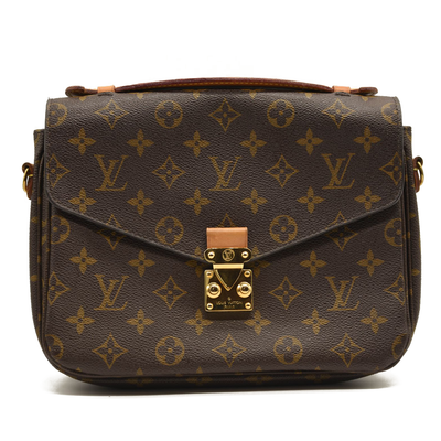 LOUIS VUITTON Monogram Pochette Metis AR4107