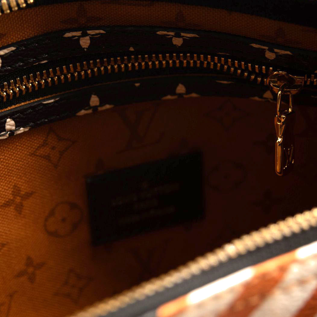 Louis Vuitton Crafty Speedy Bandouliere 25 Caramel/Cream