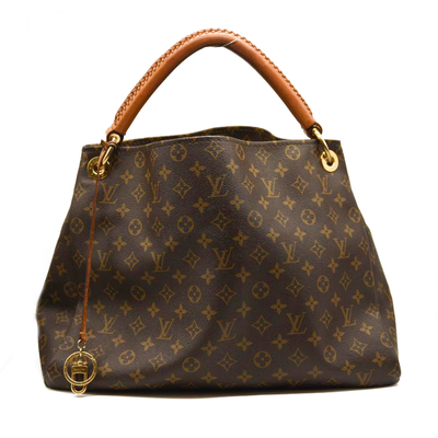 USED LOUIS VUITTON Monogram Artsy MM Brown Hobo