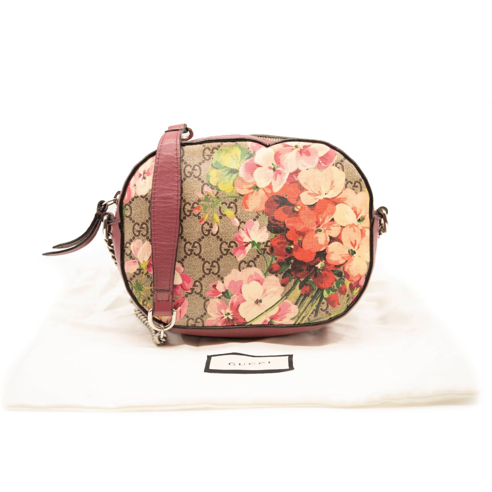 Ophidia GG Floral Leather Coin Purse in Multicoloured - Gucci