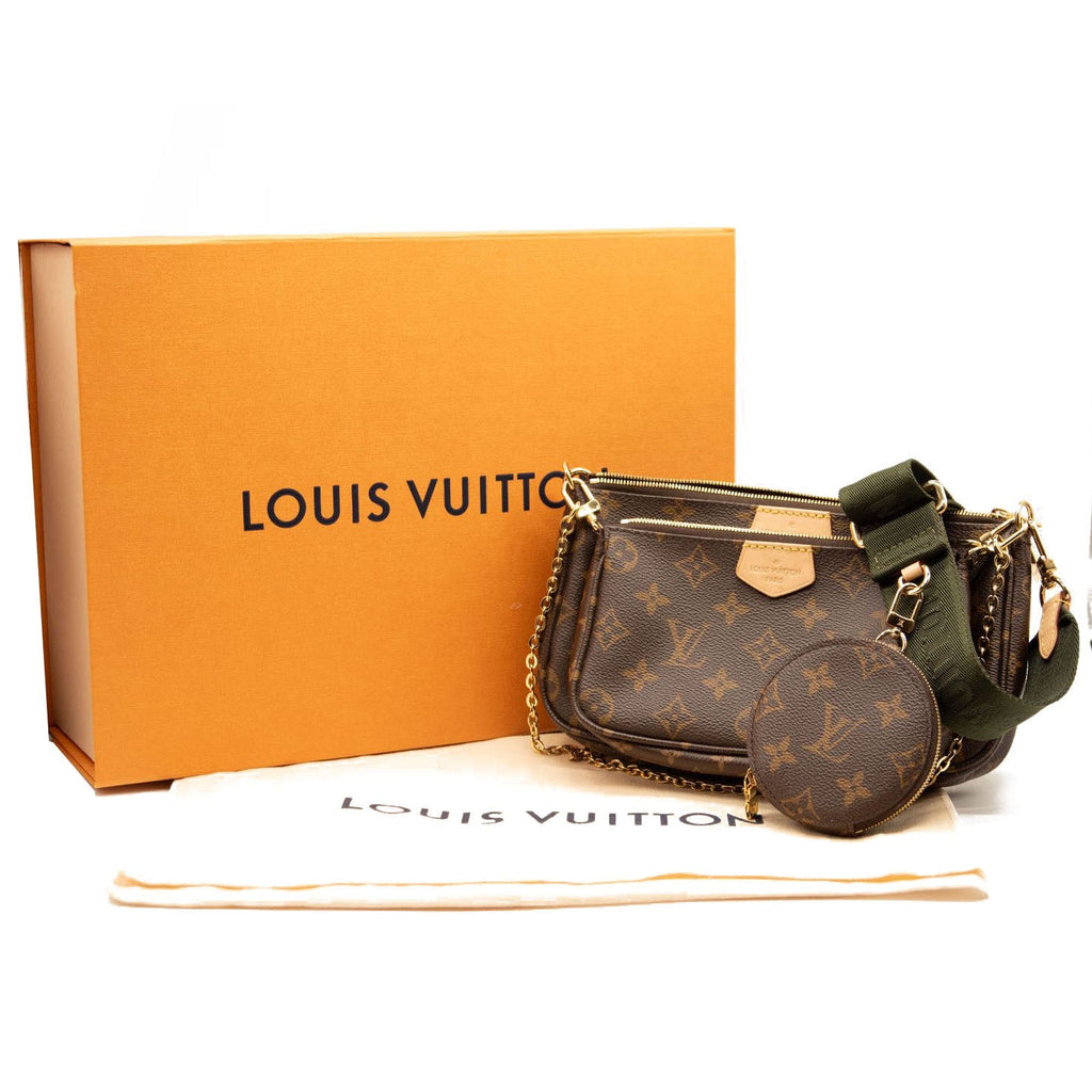 Louis Vuitton, Bags, Louis Vuitton Multi Pochette Accessoires Monogram  Empreinte Giant In Black