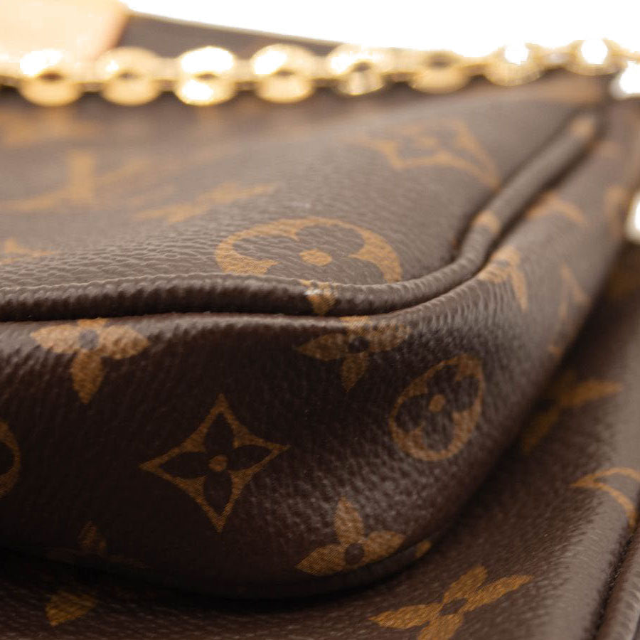 Louis Vuitton Black Monogram Canvas Pallas Chain Bag Multiple