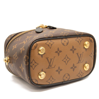 Louis Vuitton Vanity Monogram Reverse PM Brown in Coated Canvas/Calfskin  with Gold-tone - US