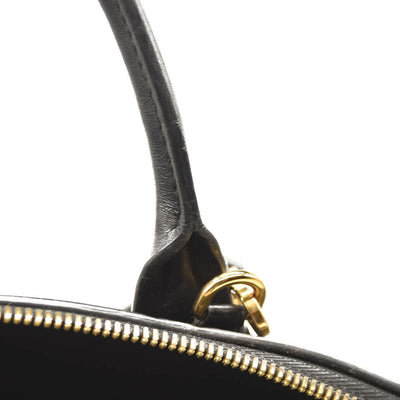 Louis Vuitton Calfskin City Steamer MM Black