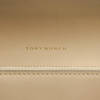 Tory Burch Long Elanore Cream White Gold Logo Chain Shoulder Bag