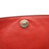 Gucci Pebbled Calfskin Medium Soho Flap Crossbody Red