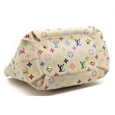 Louis Vuitton Monogram Multicolor Annie MM White