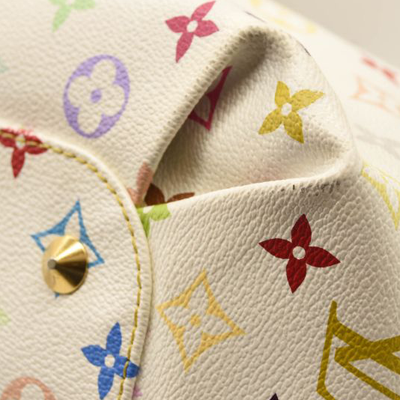 Louis Vuitton Monogram Multicolor Annie MM White