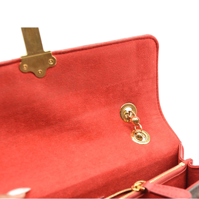 Louis Vuitton Monogram Victoire Cherry Chain Shoulder Bag Red Brown Go -  MyDesignerly