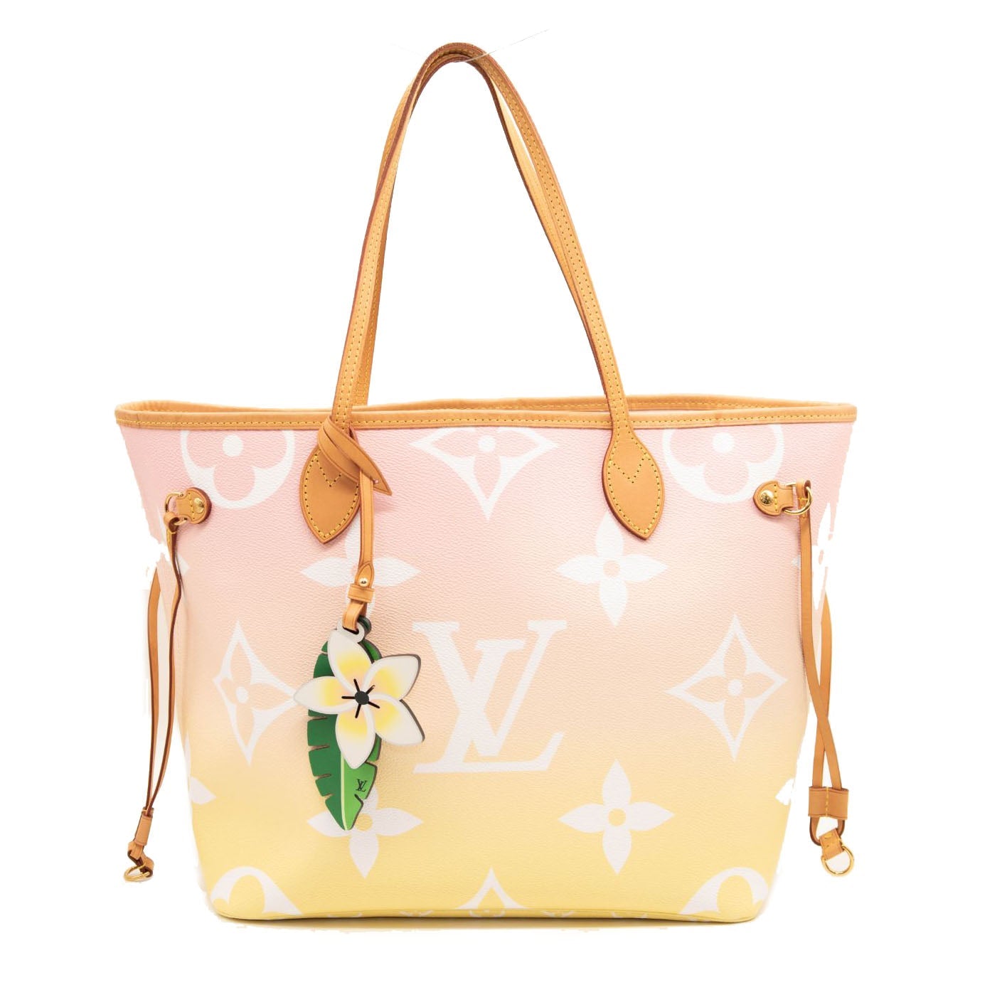 Authentic Louis Vuitton MM Neverfull. Limited Edition Spring in the City