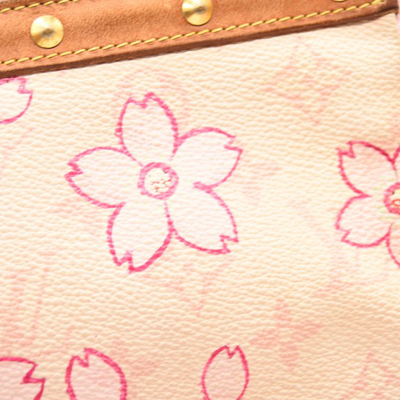 Louis Vuitton Monogram Cherry Blossom Pochette Accessories Pink