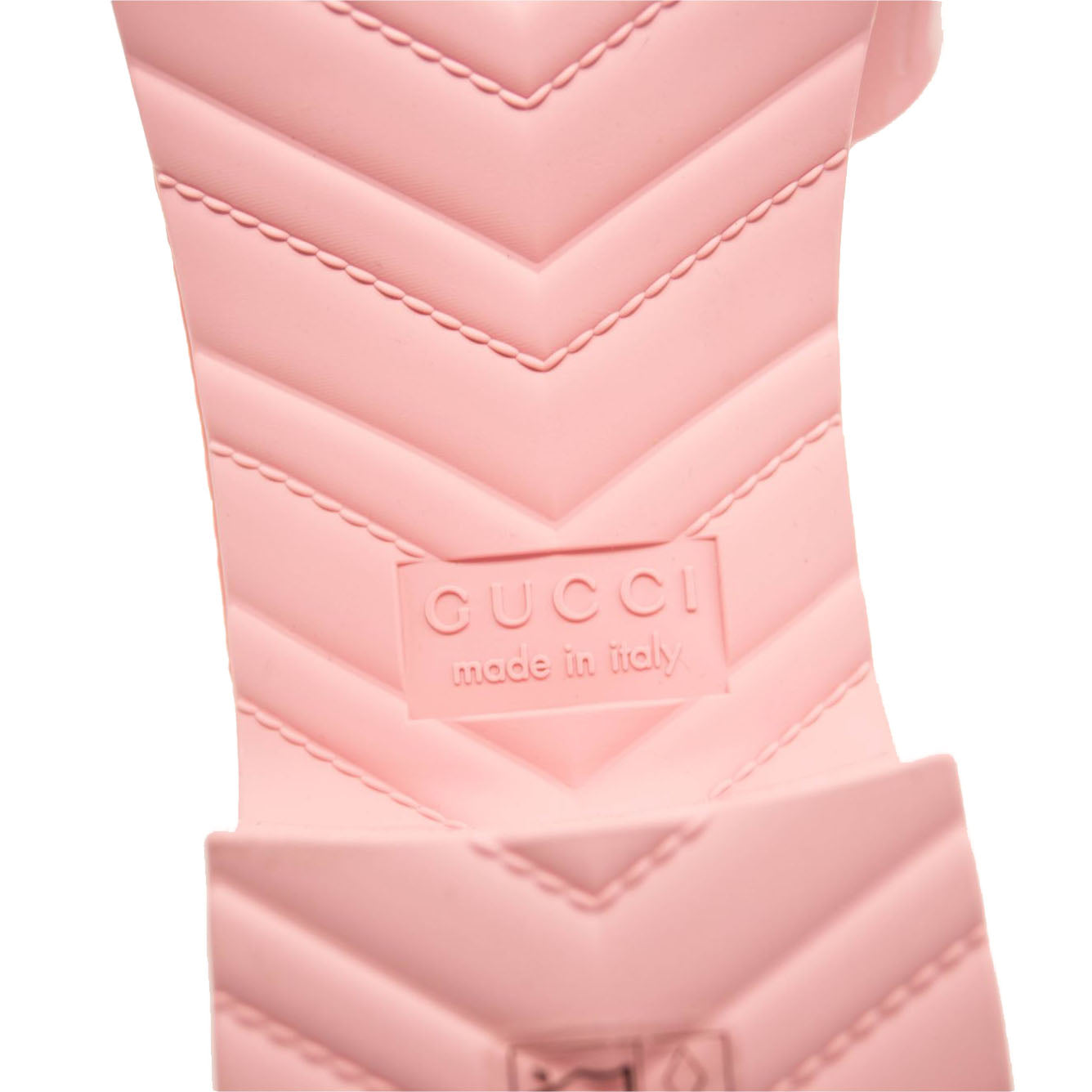 Sandal Gucci Pink size 39 EU in Rubber - 34532037