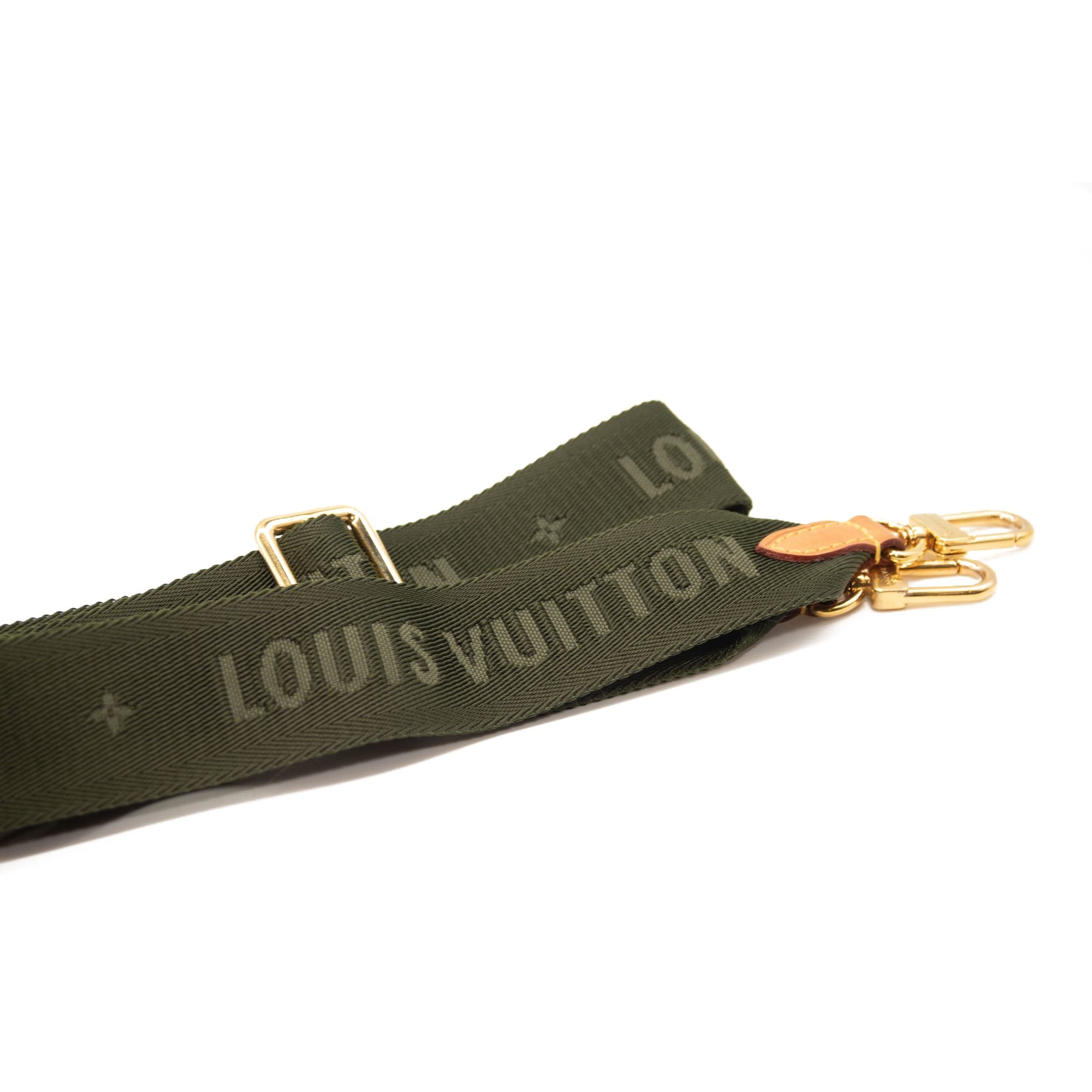 Louis Vuitton Pochette Multi Accessories Kaki Green Monogram