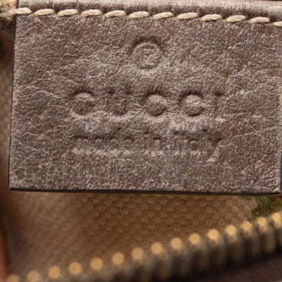 GUCCI GG Supreme Monogram Web Neo Vintage Shoulder Bag Beige New Acero Crop