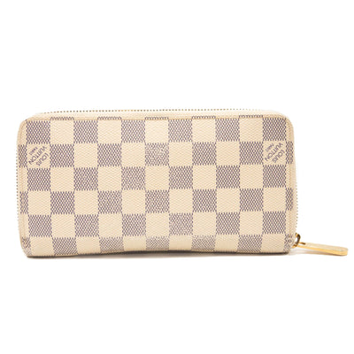 LOUIS VUITTON Damier Azur Zippy Wallet