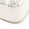 NEW $1650 CHRISTIAN LOUBOUTIN Loubila Hybrid Monogram Pouch Crossbody Bag In White/black