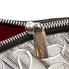 NEW $1650 CHRISTIAN LOUBOUTIN Loubila Hybrid Monogram Pouch Crossbody Bag In White/black