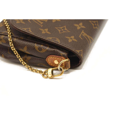 USED LOUIS VUITTON Monogram Favorite MM DU1134