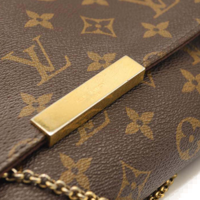 USED LOUIS VUITTON Monogram Favorite MM DU1134