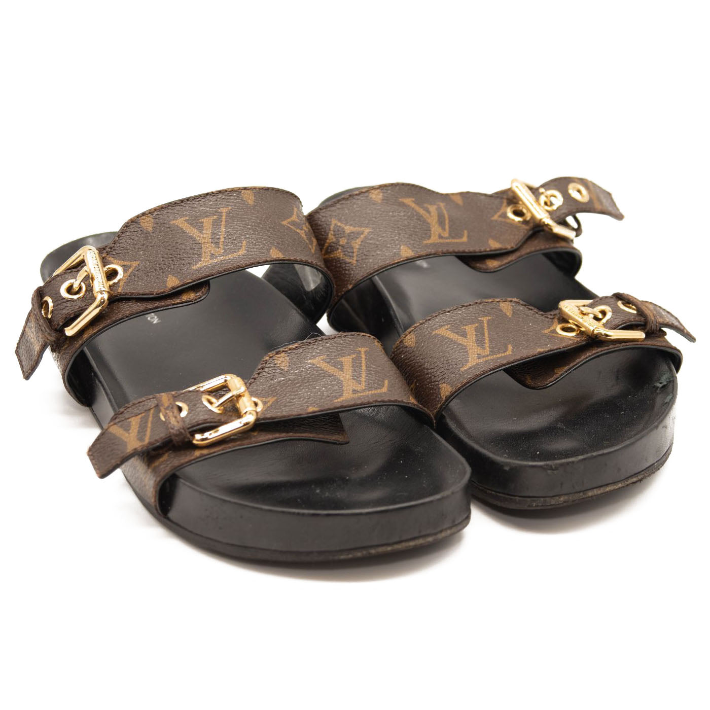 Louis Vuitton Bom Dia Mule Monogram Sandals