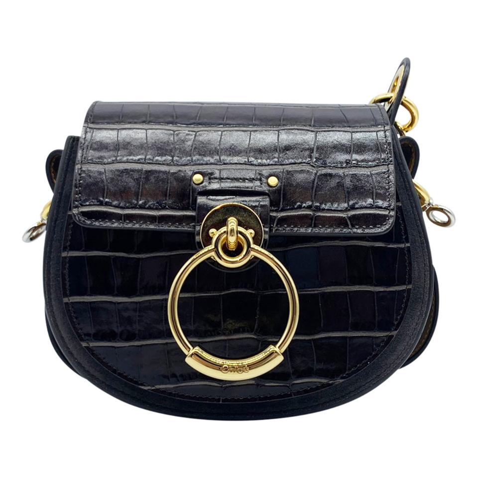 Chloe tess bag online croc