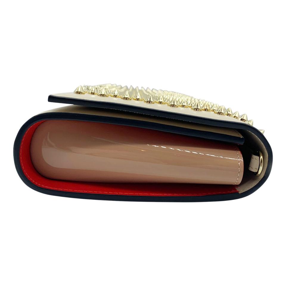 Christian Louboutin Paloma Spiked Leather Clutch Crossbody Bag, Designer  code: 3175013, Luxury Fashion Eshop