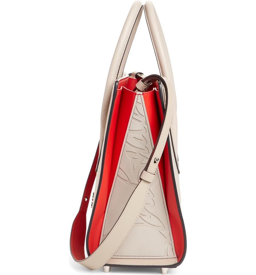 Christian Louboutin, Paloma medium red leather bag