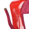 Christian Louboutin Pink Veau Velours Deepik Half D'orsay 100 Rosa Pumps 40